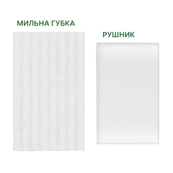 Одноразовий сухий мильний душ Estem Comfort для очищення шкіри без змивання