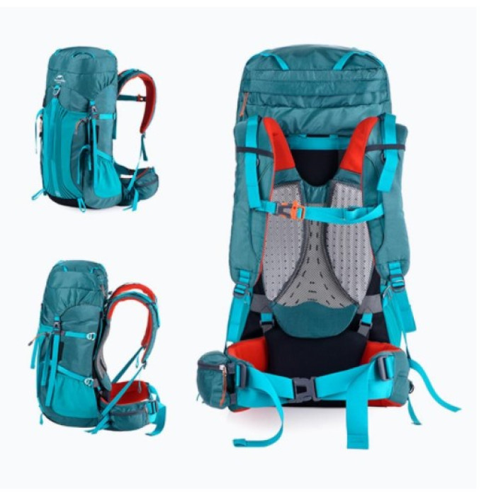 Рюкзак туристичний Naturehike 65 л + 5 л, зелений (NH16Y065-Q)