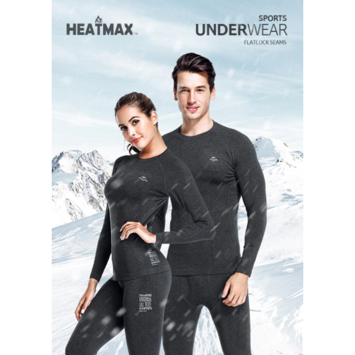 Чоловіча термокофта Heatmax Naturehike розмір ХL, синя (NH19FS023)