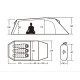 Тримісний намет Naturehike Opalus 3 зелений (NH17L001-L)