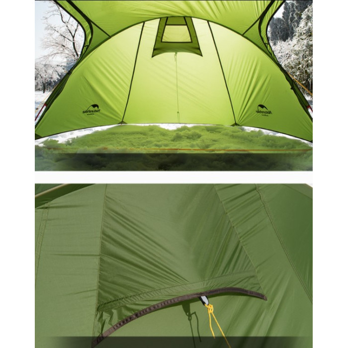 Тримісний намет Naturehike Opalus 3 зелений (NH17L001-L)