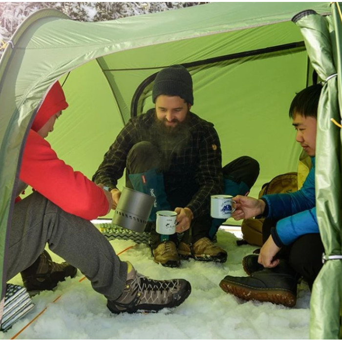 Тримісний намет Naturehike Opalus 3 зелений (NH17L001-L)