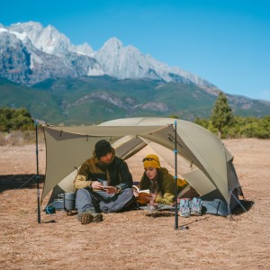 Двомісний намет Naturehike Mongar 2 UL Hiking Tent коричневий  (CNK2550WS016)