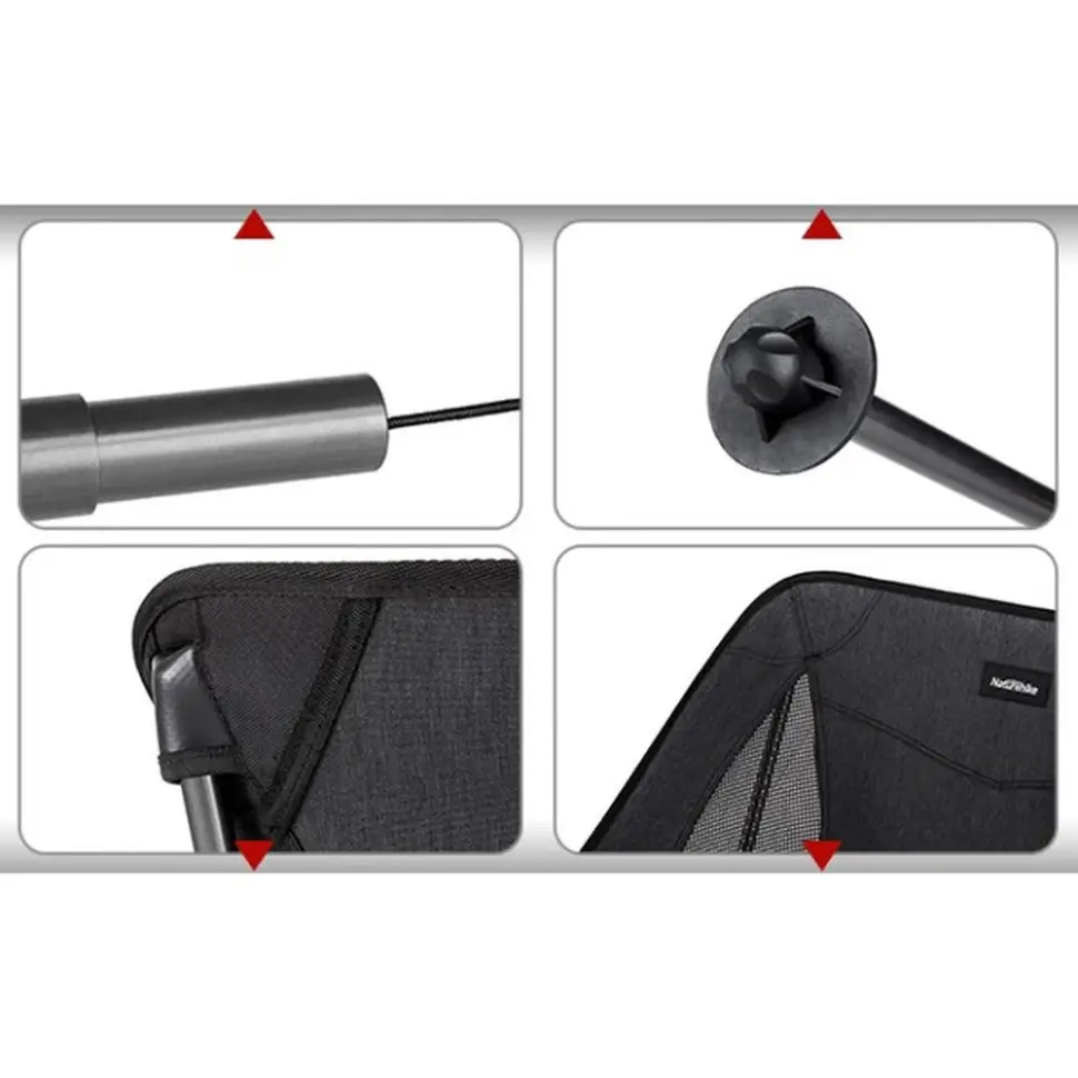 Розкладне крісло Naturehike Stellaluna L04 бежеве ромір M (CNK2450JJ015)