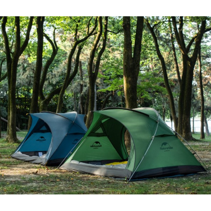Двомісний намет Naturehike Bear-UL 2 синій (NH20ZP108)
