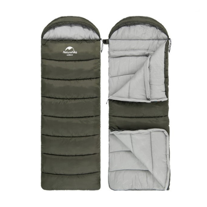 Спальник Naturehike U150, зелений (NH20MSD07)