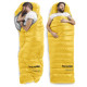 Спальник пуховий Naturehike CW400 update розмір М, жовтий (NH18C400-D)