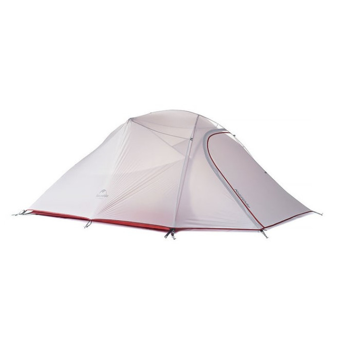 Тримісний намет Naturehike Cloud UP 3 20D нейлон сірий NH18T030-T