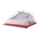 Тримісний намет Naturehike Cloud UP 3 20D нейлон сірий NH18T030-T