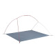 Тримісний намет Naturehike Cloud UP 3 20D нейлон сірий NH18T030-T