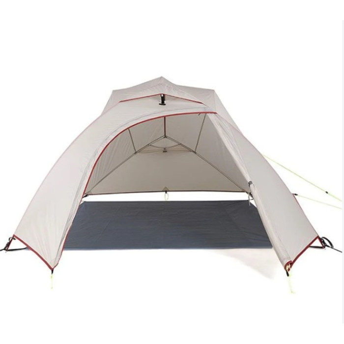 Тримісний намет Naturehike Cloud UP 3 20D нейлон сірий NH18T030-T