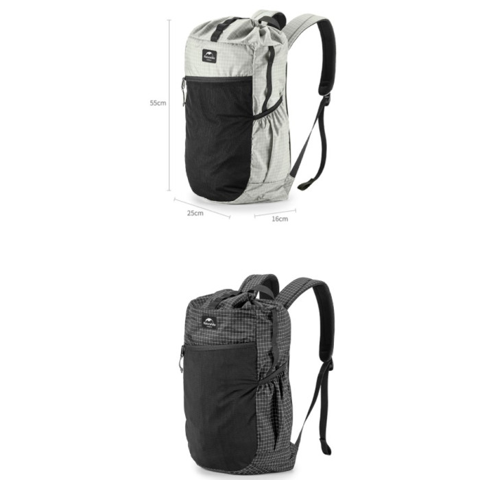 Рюкзак туристичний Naturehike 20 л чорний (NH20BB206)