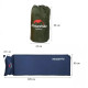 Килимок самонадувний Naturehike розмір 185 x 60 см блакитий (NH15Q002-D)