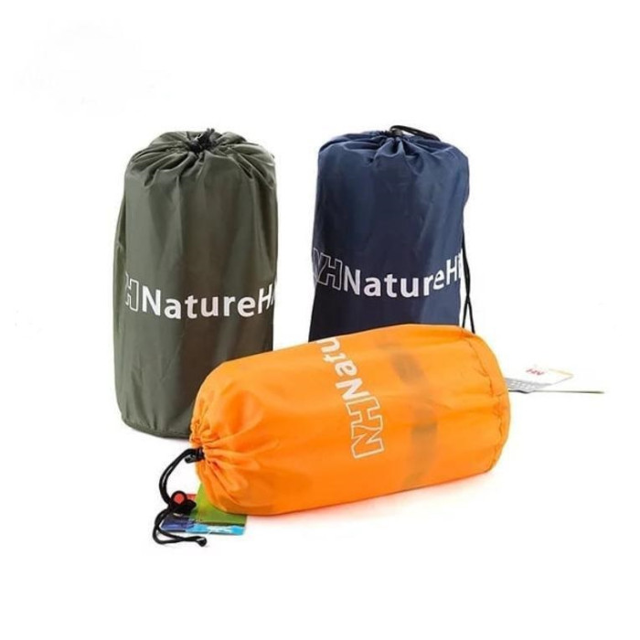 Килимок самонадувний Naturehike розмір 185 x 60 см блакитий (NH15Q002-D)