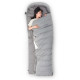 Гібридний спальник Naturehike RM40 розмір M сірий (NH22YD003)