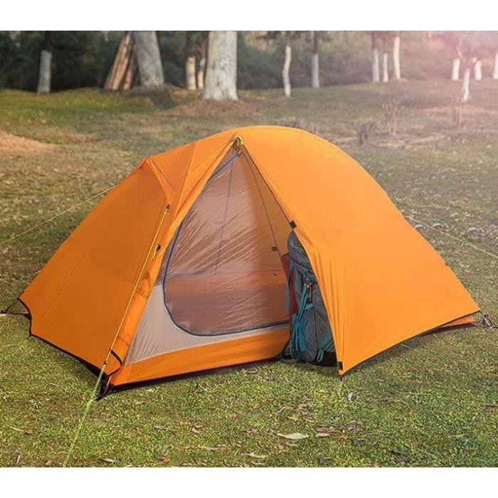 Двомісний намет Naturehike Cycling 2 помаранчевий (NH18A180-D)