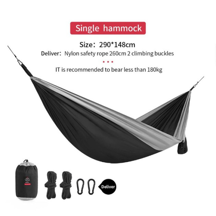 Гамак одномісний Naturehike зелений (NH21DC011)