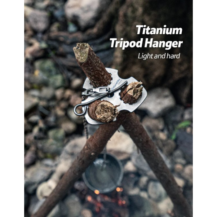 Титанова тринога для котла Naturehike (NH21SK003)