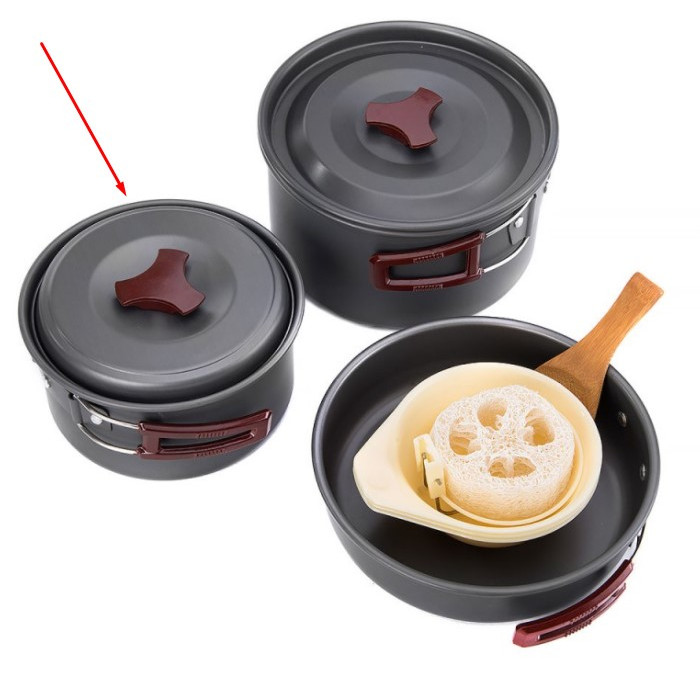 Казанок туристичний 1 л Naturehike (NH15T203-G)