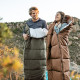 Спальник з капюшоном Naturehike U350 зелений (NH20MSD07)