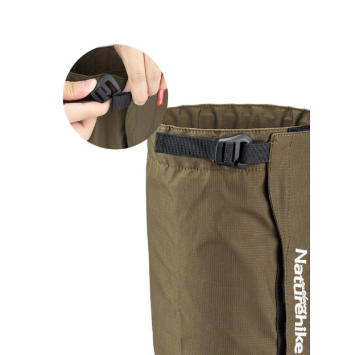 Гетри Naturehike Snow Gaiter коричневі (NH20HJ011)