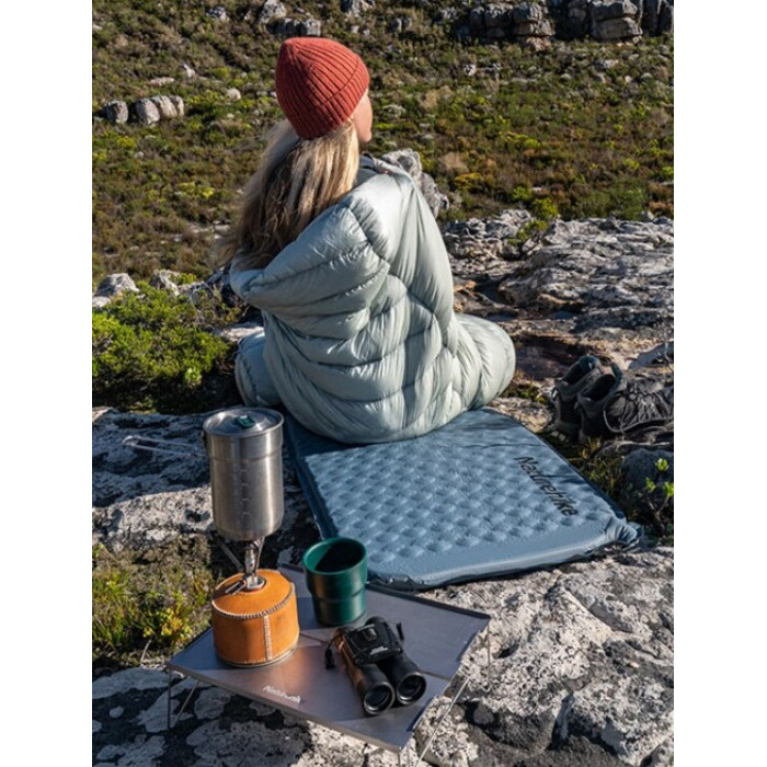 Килимок самонадувний Naturehike прямокутний синій (CNK2300DZ013)