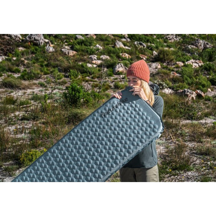 Килимок самонадувний Naturehike кокон синій (CNK2300DZ013)