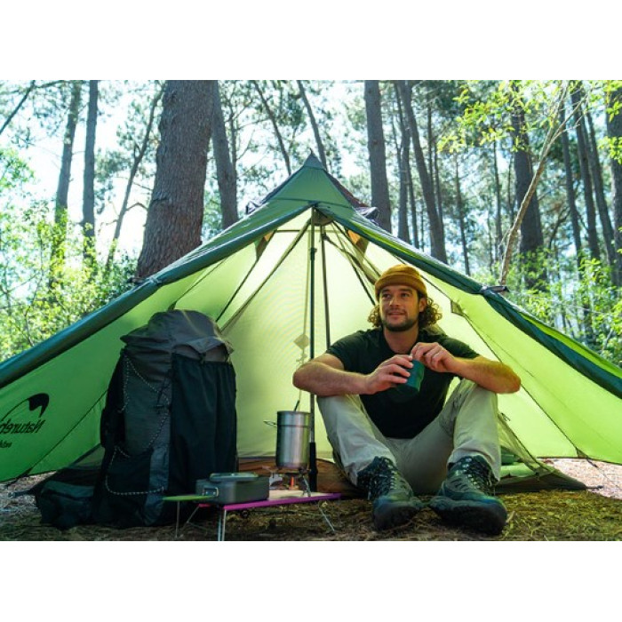 Одномісний намет Naturehike Spire 1 зелений (NH17T030-L)