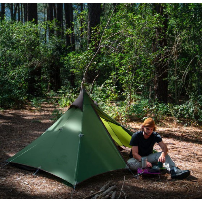 Одномісний намет Naturehike Spire 1 зелений (NH17T030-L)