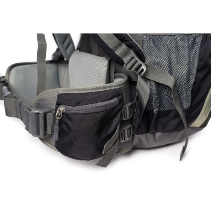 Рюкзак туристичний Naturehike 70 л + 5 л, чорний (NH70B070-B)