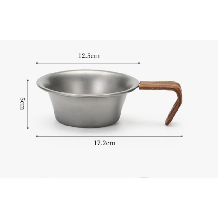 Миска Naturehike із нержавіючої сталі 300 мл (NH21SJ002)