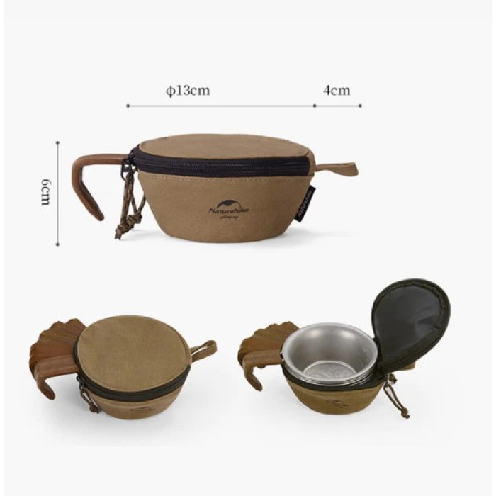 Чохол для миски Naturehike зелений (NH22PS010)