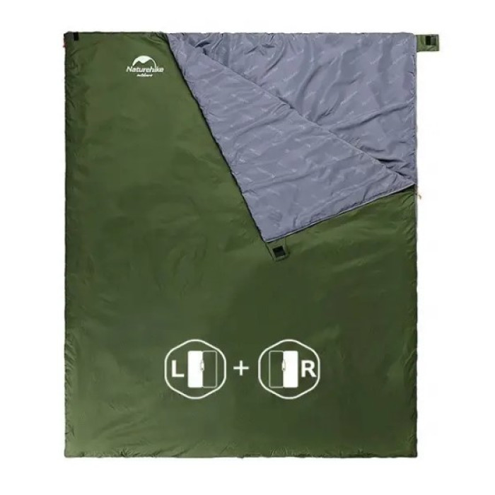 Спальник Naturehike LW180 зелений розмір М (NH21MSD09)