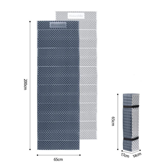 Килимок складний поліуретановий Naturehike R-Value: 2, 2 бежевий (CNK2300DZ017)