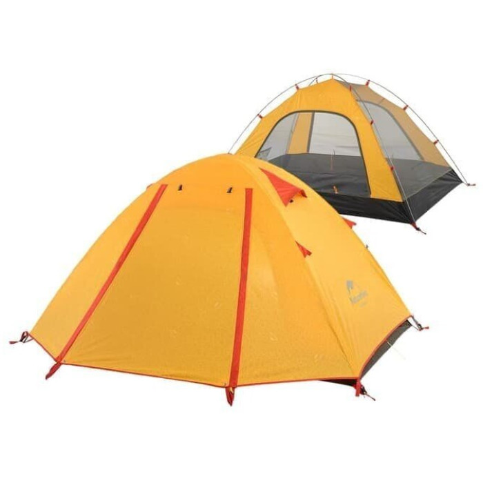 Чотиримісний намет Naturehike P-SERIES 4 помаранчевий (NH18Z044-P)