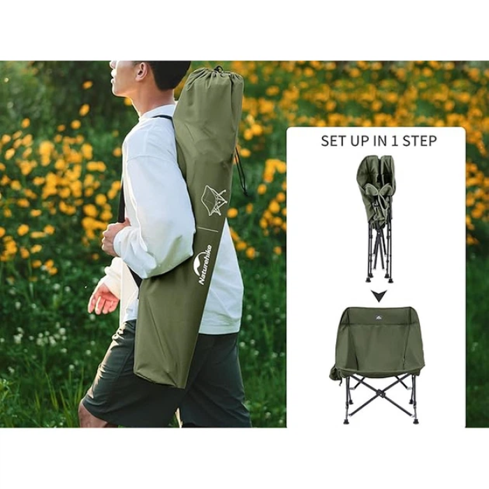 Розкладне крісло Naturehike зелене (CNK23JU0001)
