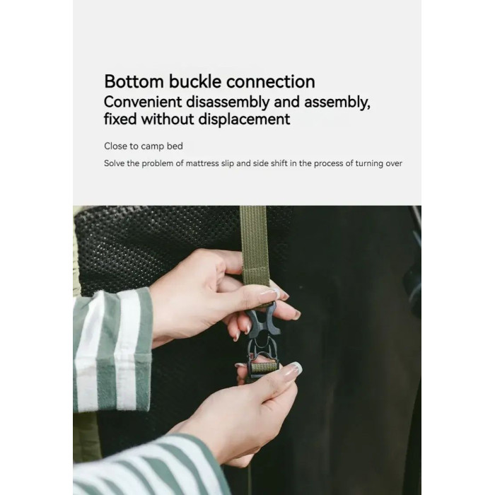 Чохол для розкладного ліжка Naturehike розмір 190 x 67 см зелений (CNK2300DZ022)