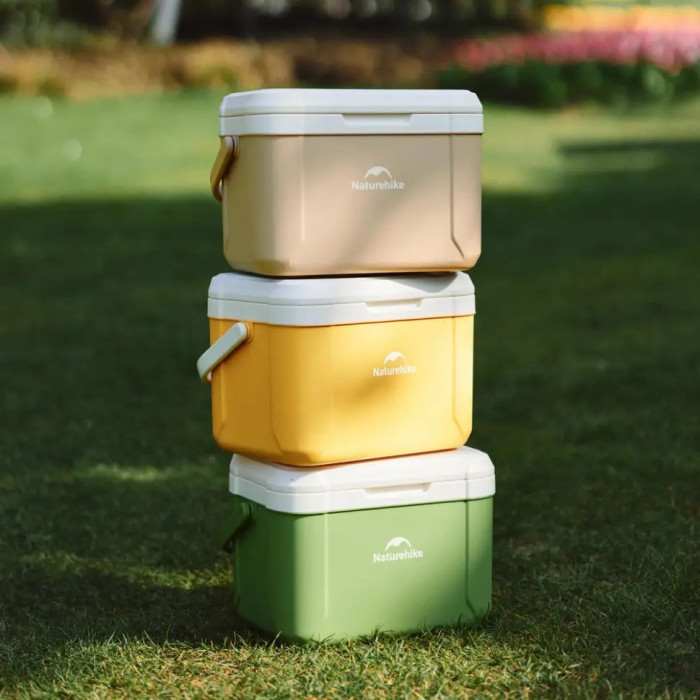 Туристичний холодильник (термобокс) Naturehike 5 л, бежевий (CNK2450CF012)