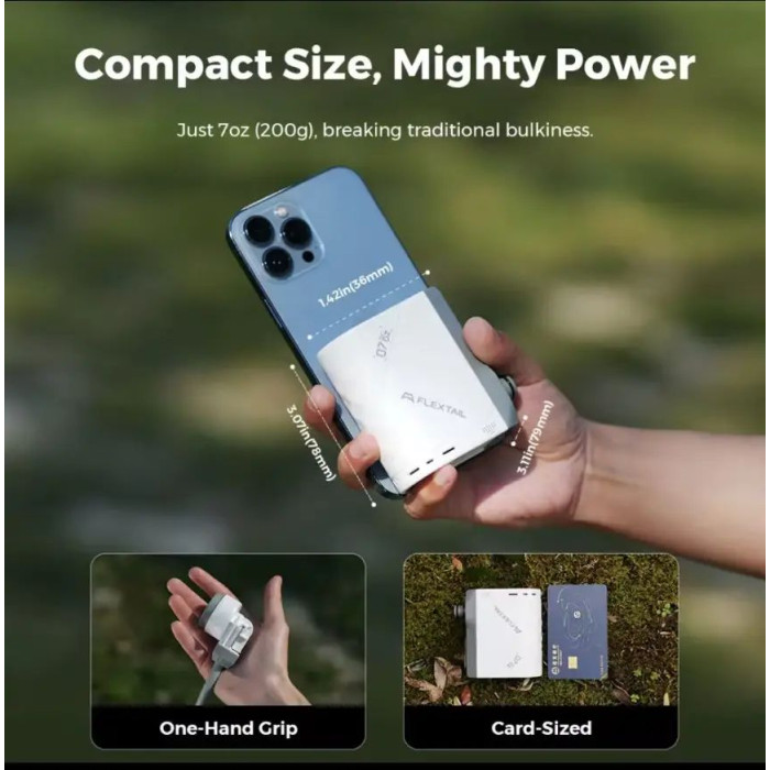 Портативний електричний душ для кемпінгу FLEXTAIL TINY SHOWER