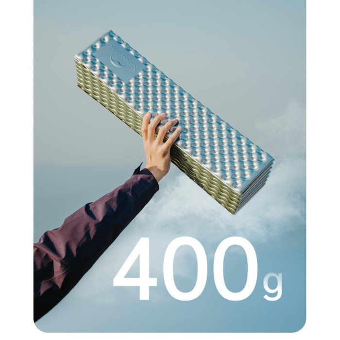 Килимок складний поліуретановий IXPE Naturehike зелений (CNK2450WS044)