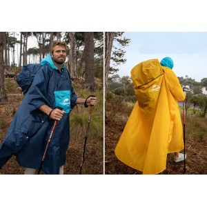 Пончо Naturehike 210T поліестер розмір L синій (NH19Y036-Y)