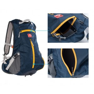 Велорюкзак Naturehike Riding 15 л, синій (NH15C001-B)