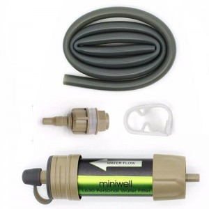Портативний похідний фільтр для води Miniwell L630 ресурс 2000 л (Оригінал, оновлена версія)