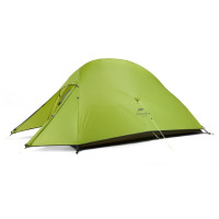 Двомісний намет Naturehike Cloud UP 2 20D нейлон салатовий (NH17T001-T)