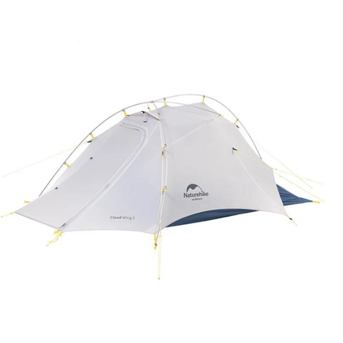 Двомісний намет Naturehike CloudUP-Wing 2 сірий (NH19ZP083)