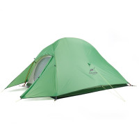 Двомісний намет Naturehike Cloud UP 2 поліестер 210T зелений (NH17T001-T)