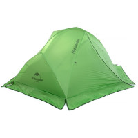 Двомісний намет Naturehike Star River 2 зі спідницею 20D нейлон зелений (NH17T012-Т)