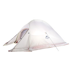 Двомісний намет Naturehike Cloud UP 2 зі спідницею 20D нейлон сірий (NH17T001-T)