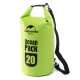 Водонепроникний мішок з ремінцем Naturehike 20 л, салатовий (FS15M020-J)