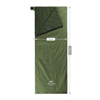 Спальник Naturehike LW180 зелений розмір M (NH21MSD09)